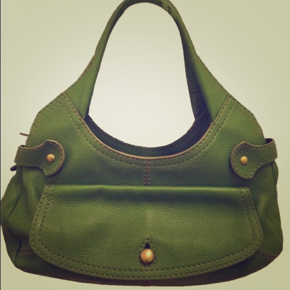 COPY - Tods green handbag. Not auth